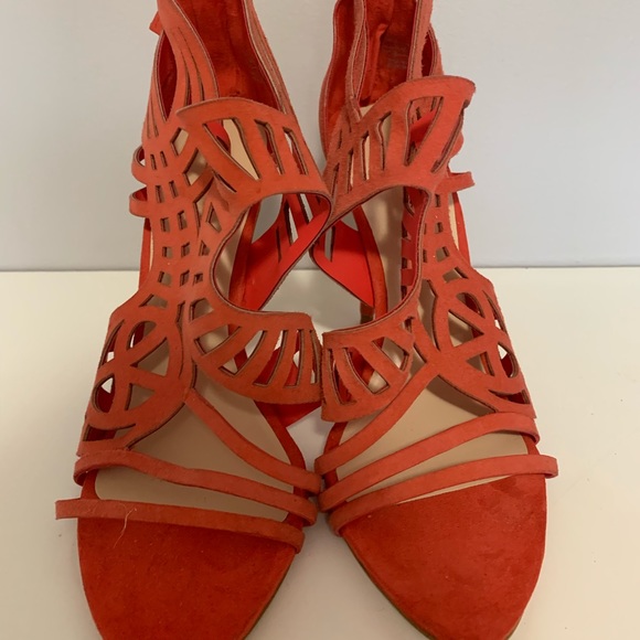 Zara Coral Heels - Picture 3 of 3
